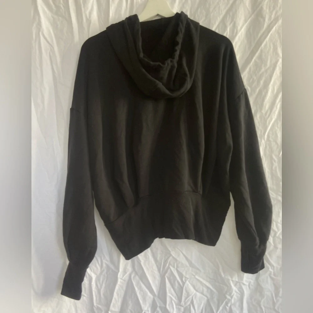 Athleta Black Balance Hoodie Jacket Size Large - Picture 10 of 13